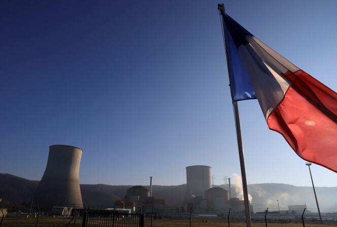 La centrale nucléaire de Chooz (Ardennes), le 25 janvier 2022 .