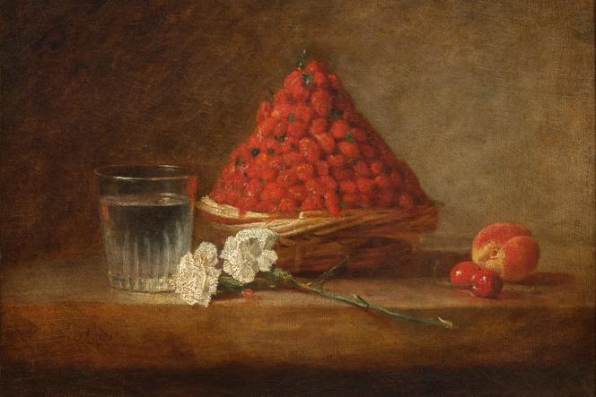 « Le Panier de fraises des bois » (1761), de Jean-Baptiste Siméon Chardin.