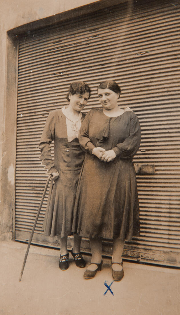 Mélanie Worms (à droite).