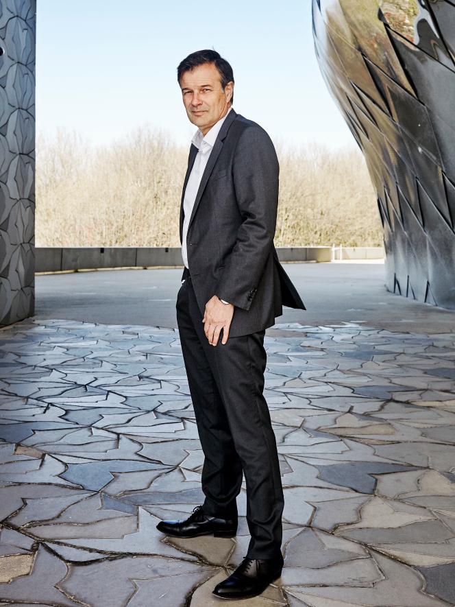 Olivier Mantei, 21 marzo 2022, alla Philharmonie de Paris.