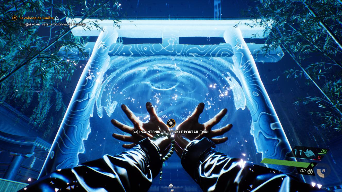 This message about which button to press to purify the portal or collect lives appears hundreds of times on the screen. The interface is sometimes too intrusive.