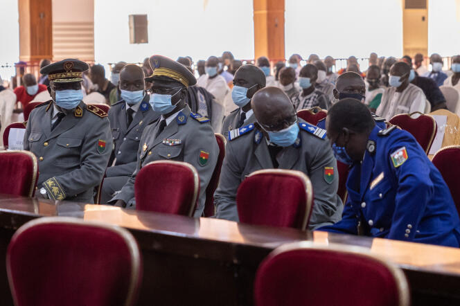 Ouverture du procès des auteurs présumés de l’assassinat de Thomas Sankara à Ouagadougou, le 11 octobre 2021.