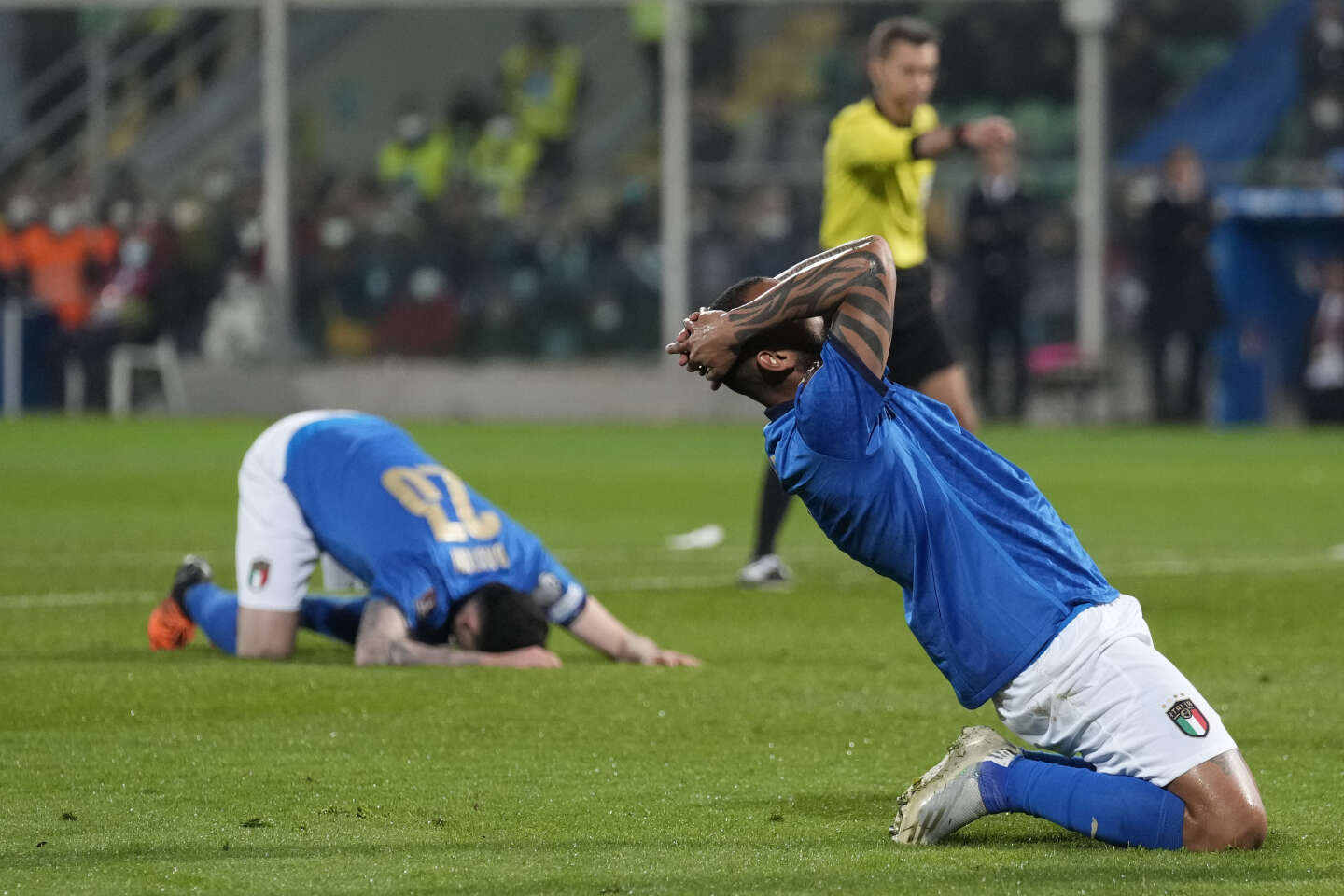 Coupe du monde 2022 : après l'échec de l'Italie à se qualifier, la presse  pleure « Nooooooooo »