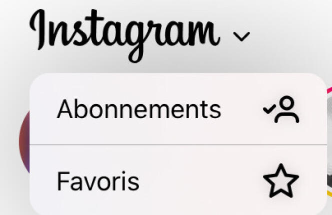 Las dos nuevas pestañas están disponibles haciendo clic en el logotipo de Instagram en la esquina superior izquierda de la pantalla del teléfono inteligente. 