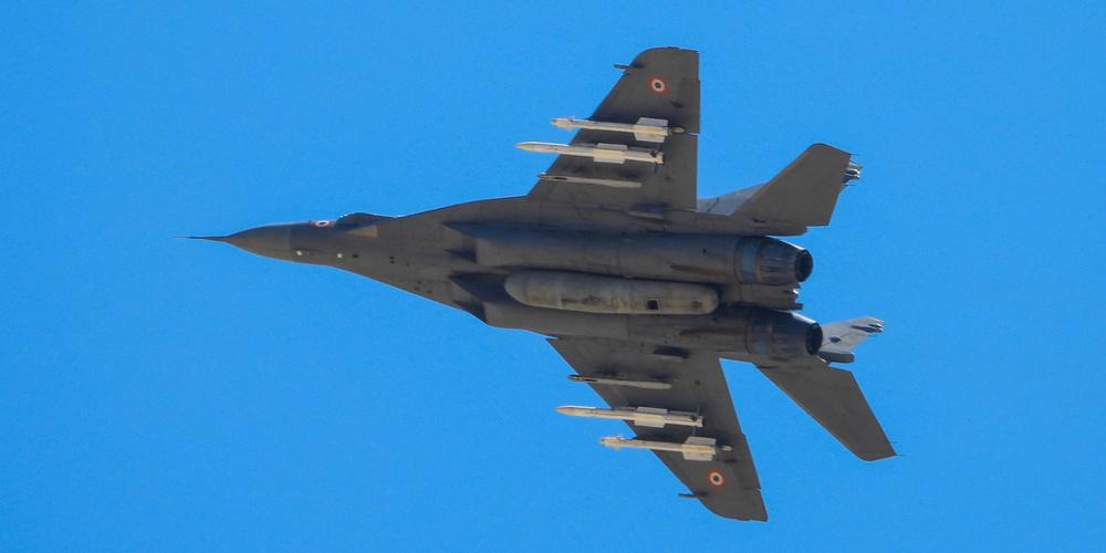 Un MiG-29 en septembre 2020. - MOHD ARHAAN ARCHER / AFP