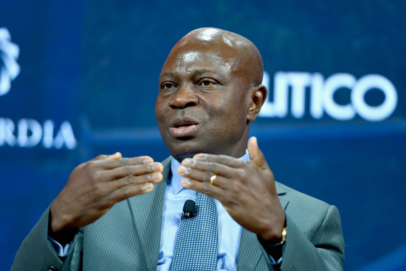 Gilbert Houngbo en septembre 2017 à New York, siège des Nations unies.