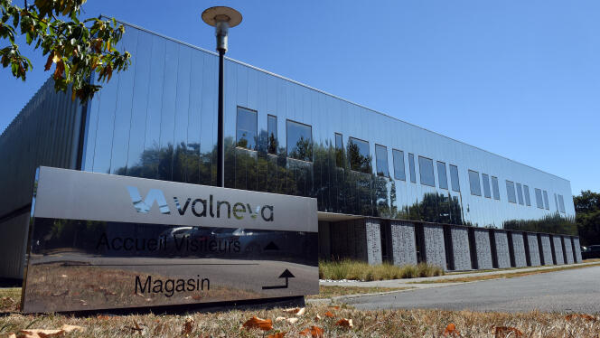 The Valneva group's headquarters in Saint-Herblain (Loire-Atlantique) on July 30, 2020.