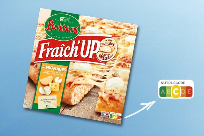 Une pizza de la gamme Fraîch’UP, de Buitoni.