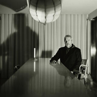 Philippe Starck, on Tuesday January 25, 2022 in his agency 1 avenue Paul Doumer 75016 Paris.