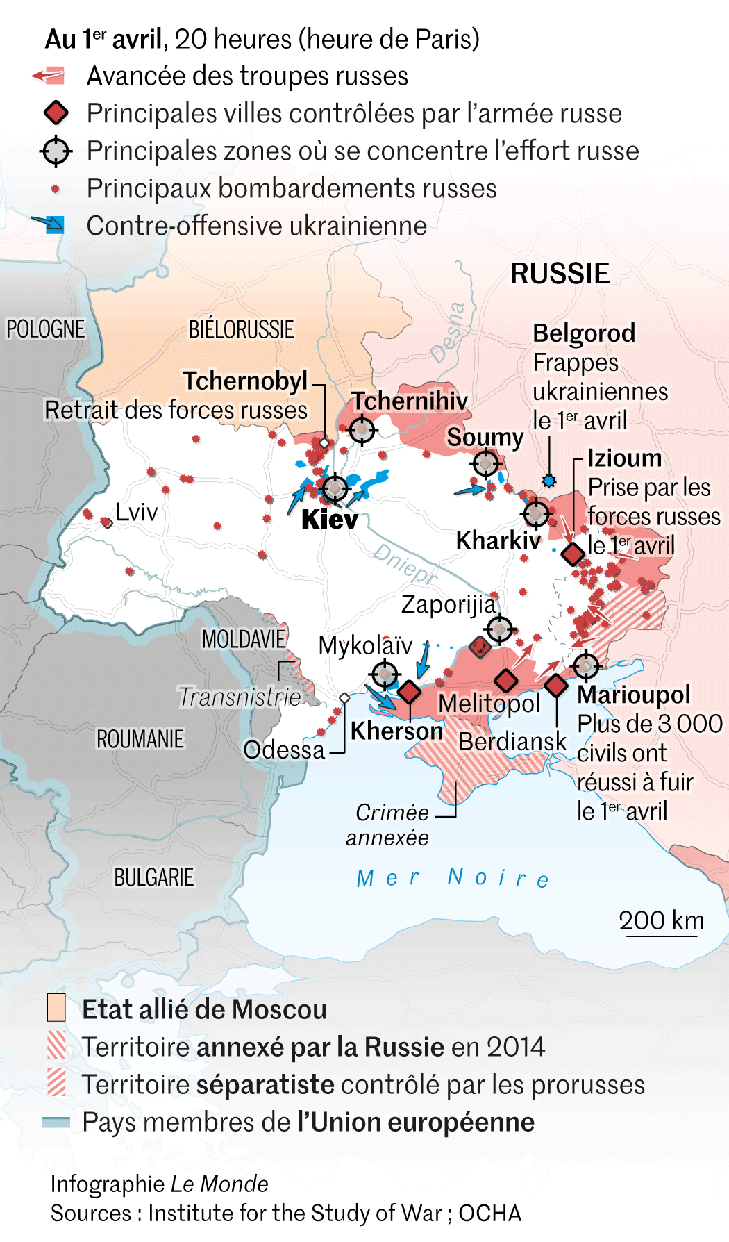 Heure De Moscou Par Rapport à Paris Guerre en Ukraine, en direct : le négociateur ukrainien déclare possible  une rencontre entre Zelensky et Poutine ; l'Ukraine revendique la  libération de « toute la région de Kiev »