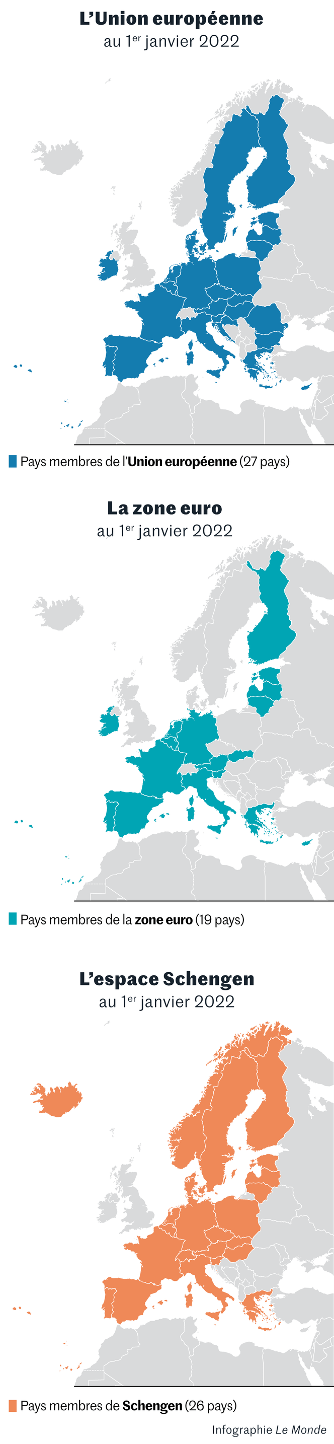 La Croatie va rejoindre l’espace Schengen et la zone euro à partir du