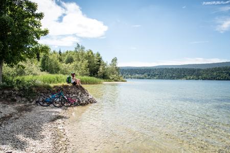 Vallée de Joux, Mont Tendre, VTT n° 996 Mont Tendre Bike - SuisseMobile Photographer: David Carlier, www.davidcarlierphotography.com