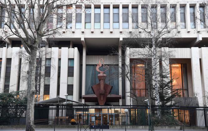 The Russian Embassy in Paris, in 2017.