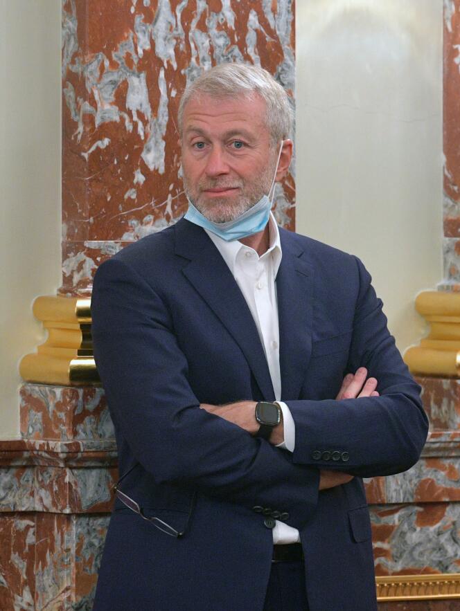 Russian businessman Roman Abramovich, in Moscow, in September 2021. 