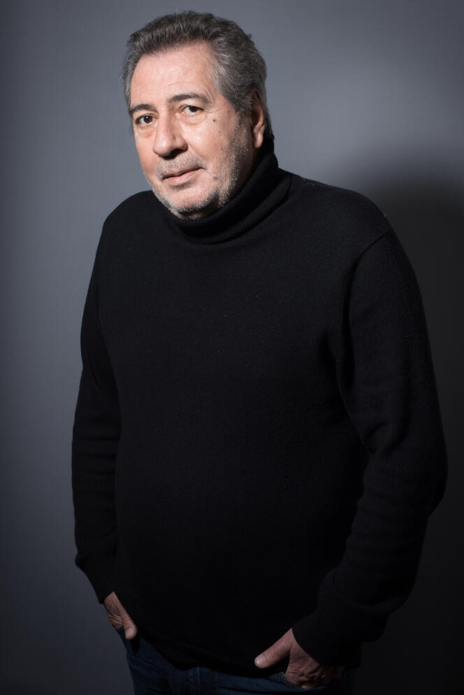 Writer Pierre Mero in Paris, 2021.