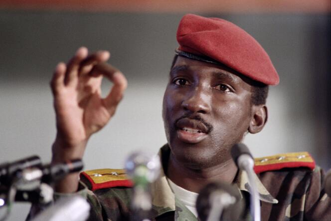Thomas Sankara, September 1986 here.