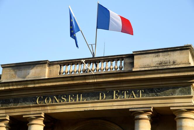 Le Conseil d’Etat, place du Palais-Royal, à Paris.