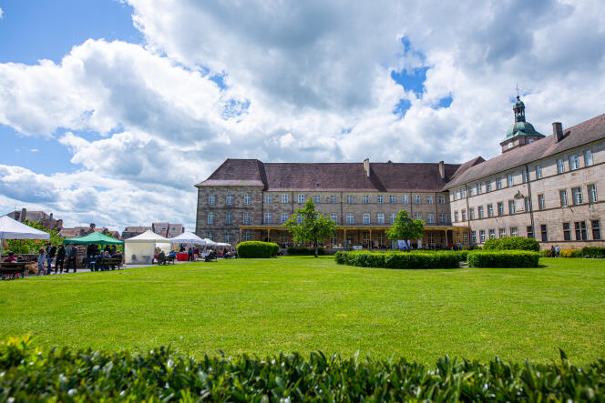 L’abbaye de Luxeuil-les-Bains, en mai 2021.