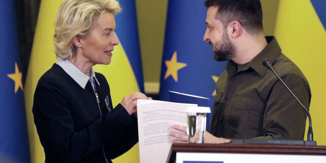 A Kiev, Ursula von der Leyen ouvre la marche de l’Ukraine vers « l’avenir européen »