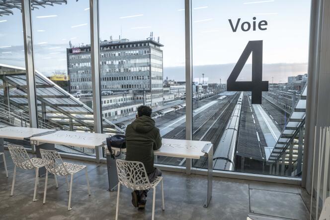 Estación SNCF de Nantes, 11 de enero de 2022.