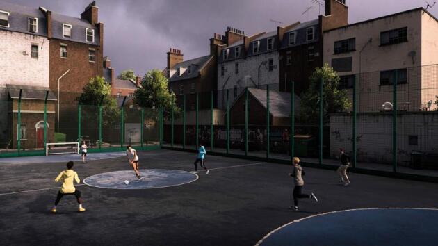 “FIFA 20” also includes the Volta game mode which offers street football.
