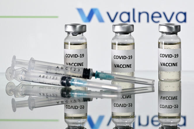 Britain approved the coronavirus vaccine from Franco-Austrian manufacturer Valneva on April 14, 2022.