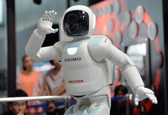 Le robot Asimo d’Honda, à Tokyo, en juillet 2013.