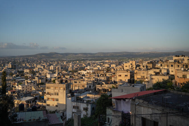 View of Jenin refugee camp, West Bank, April 12, 2022.