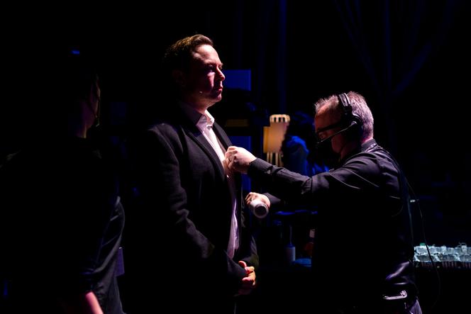 Elon Musk at a TED Talk in Vancouver, Canada, April 14, 2022.