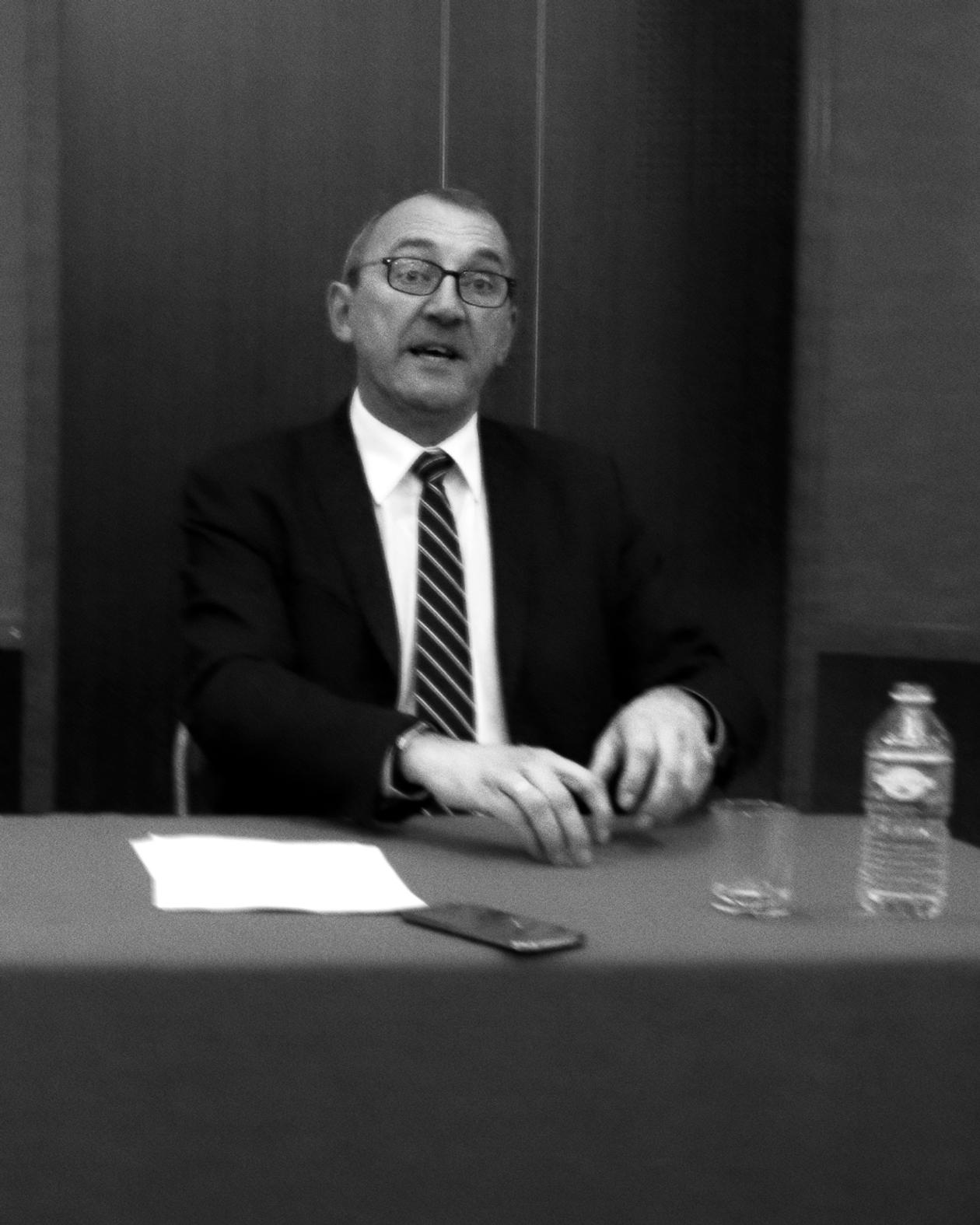 Gilles Pennelle, conseiller régional de Bretagne, à Saint-Malo (Ille-et-Vilaine), en 2015.