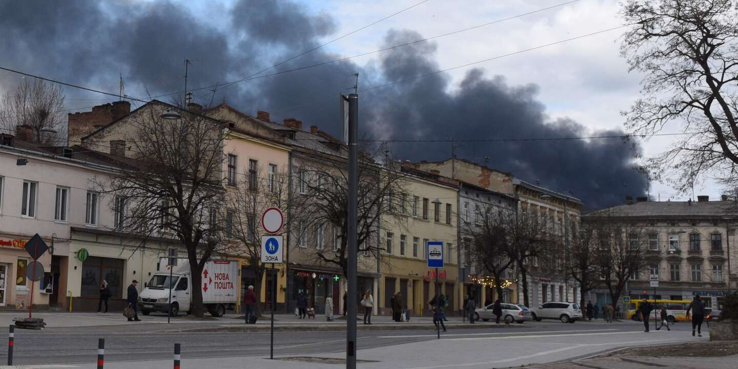 Bei Angriffen auf Liv im Westen des Landes wurden mindestens sieben Menschen getötet;  Die Kämpfe im Donbass gehen weiter