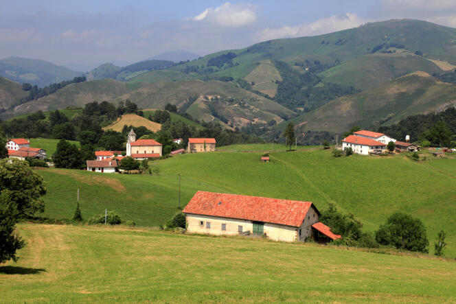 La vallée des Aldudes, au Pays basque.