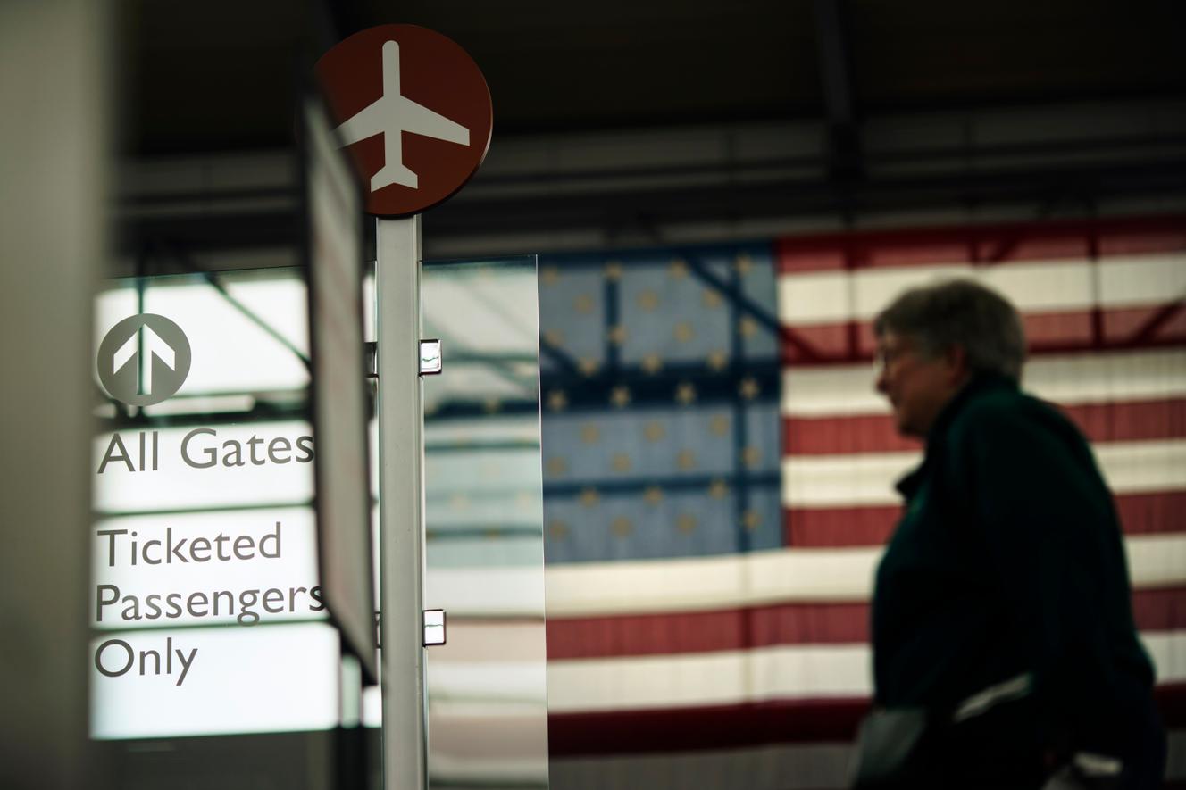 Aeropuerto Internacional TF Green en Providence, Rhode Island el 19 de abril de 2022.
