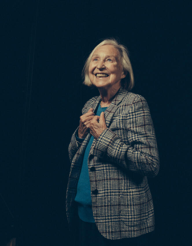 L’écrivaine Florence Delay, à Strasbourg, en 2021.