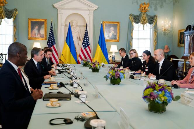 War in Ukraine: U.S. leaders of diplomacy and defense quietly visit Kyiv