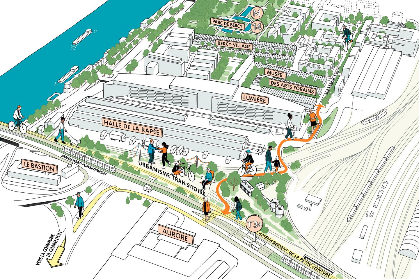 Paris revoit de A à Z son principal projet d’urbanisme, le futur