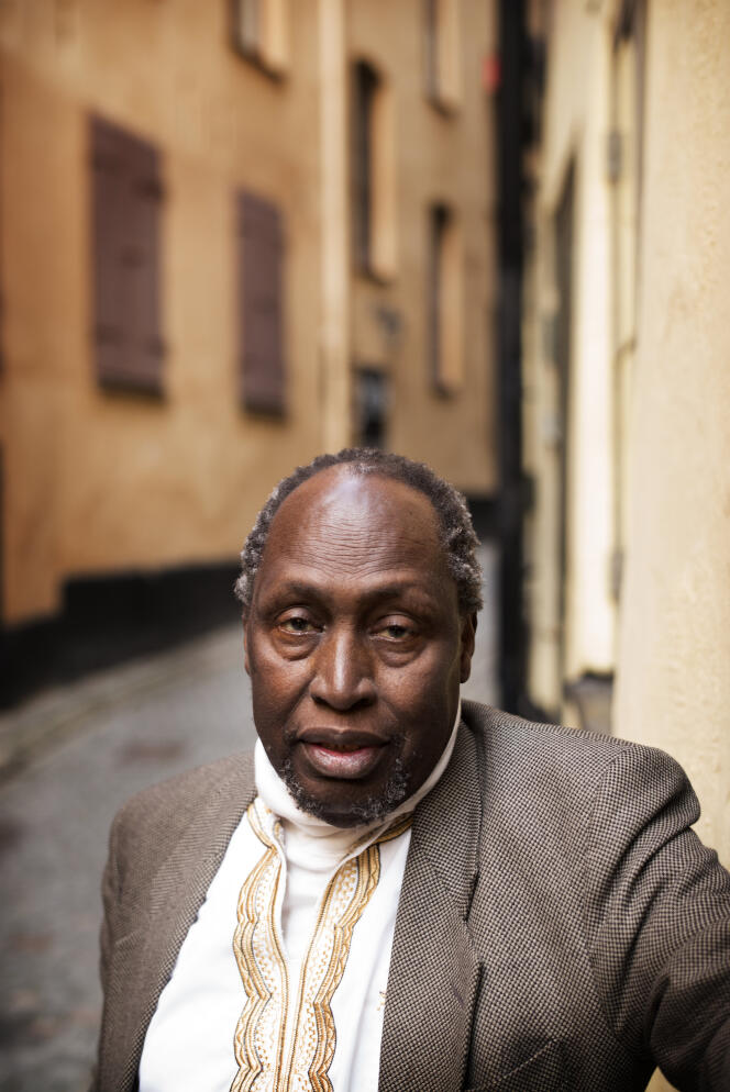L’écrivain kenyan Ngugi wa Thiong’o, à Stockholm, en 2017.