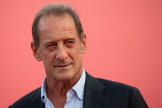 Actor Vincent Lindon, at the Deauville American Film Festival, September 4, 2021. 