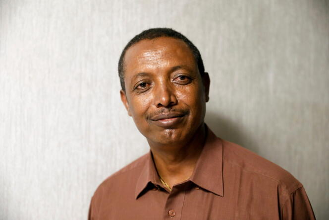 Demeke Zewdu in Humera, Ethiopia, on March 7, 2021.