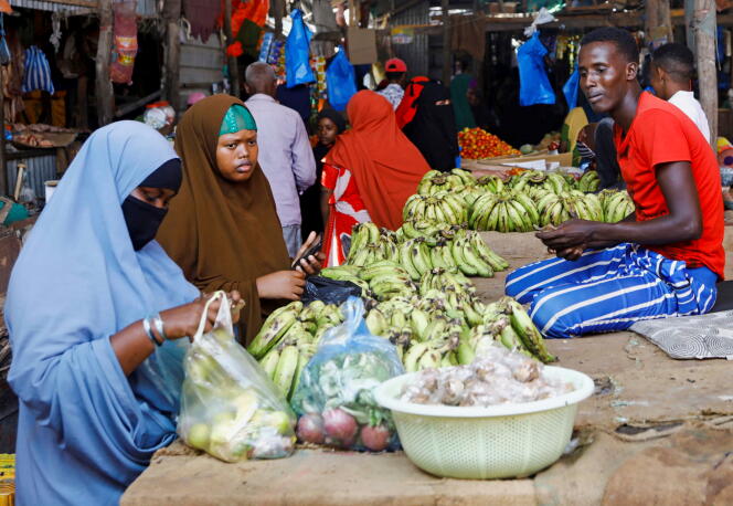 Hamar Weyne Market, Mogadishu, Somalia, April 2, 2022.