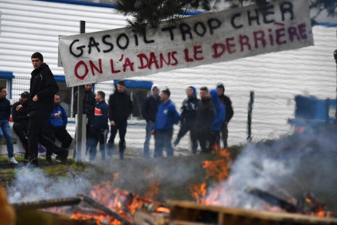 Lors d’une manifestation, à Brest (Finistère), le 15 mars 2022.