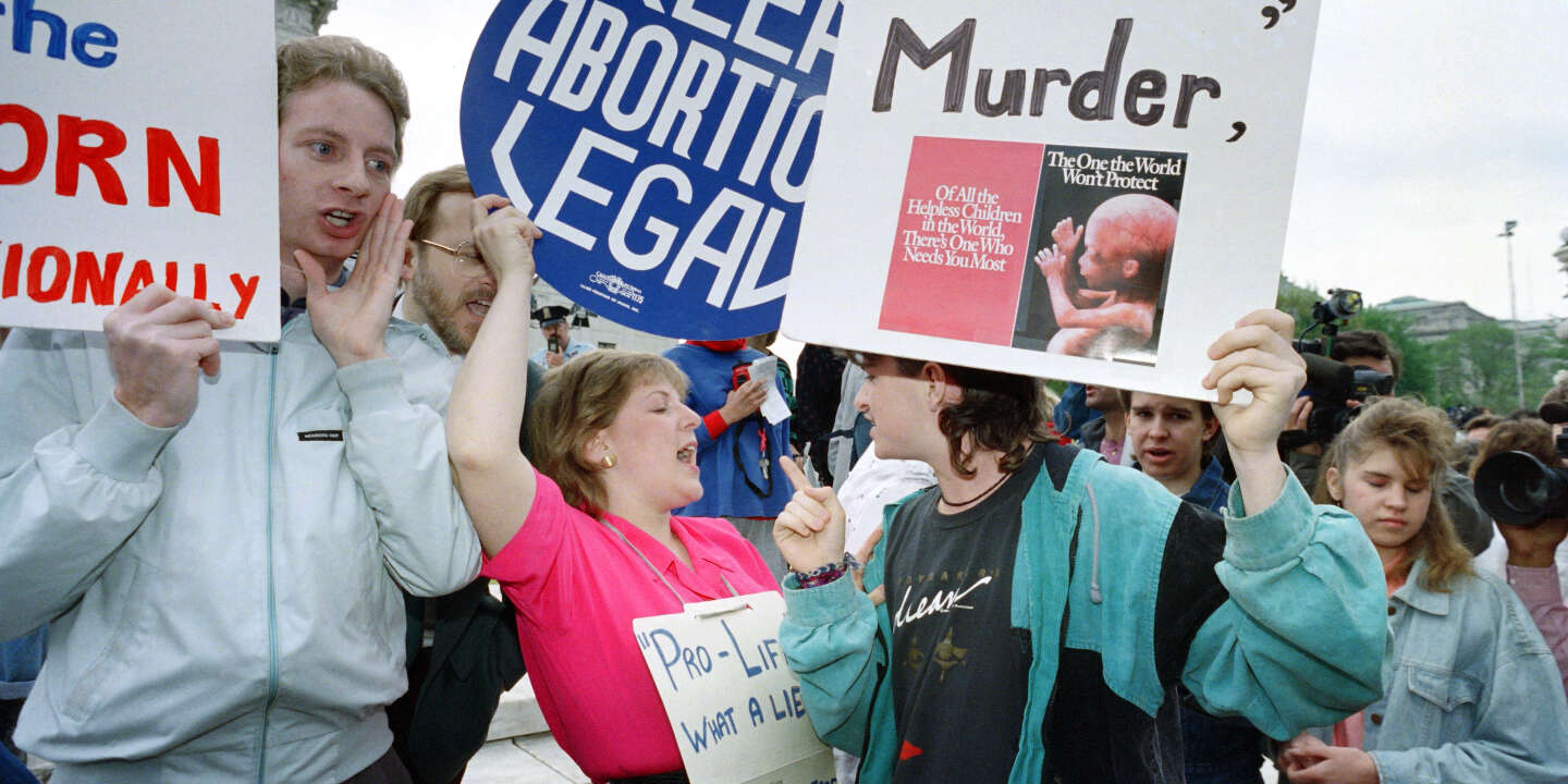 What is the Roe versus Wade case, which opened the right to abortion in the United States in 1973?