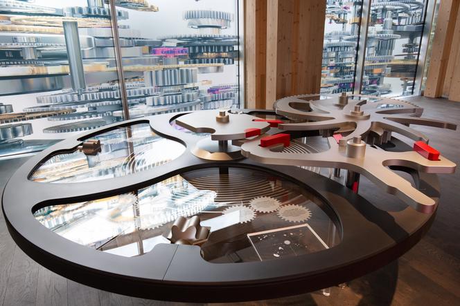 In July 2019 at the Omega Museum, which took up residence in the Cité du Temps in Biel. 