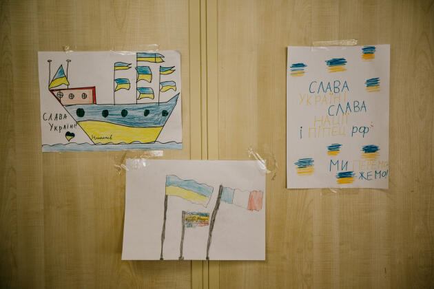 L’espace pour enfants du ferry « Méditerranée » de la Corsica Linea. Le 5 mai 2022, à Marseille.