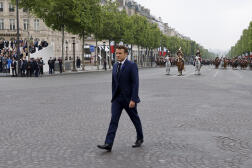 Le président français Emmanuel Macron, en mai 2021.