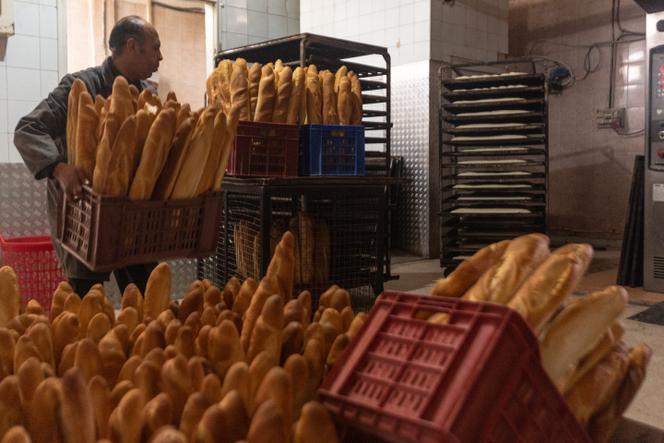 Une boulangerie à Djerba (Tunisie),  le 18  mars 2022.