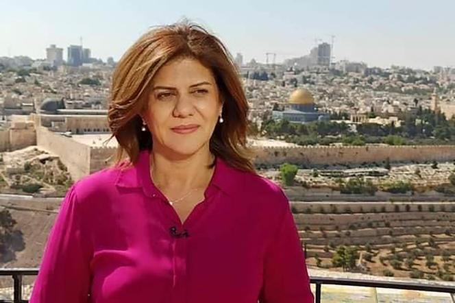 Shireen Abu Akleh, periodista de la red Al-Jazeera, muerta durante enfrentamientos en Cisjordania, miércoles 11 de mayo de 2022.