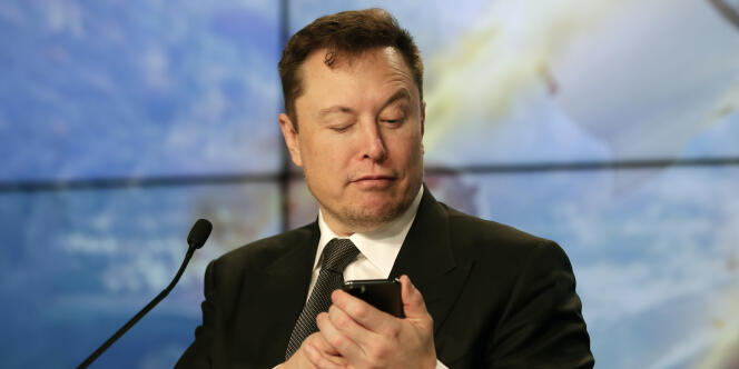 El CEO de Tesla, Elon Musk, el 19 de enero de 2020.