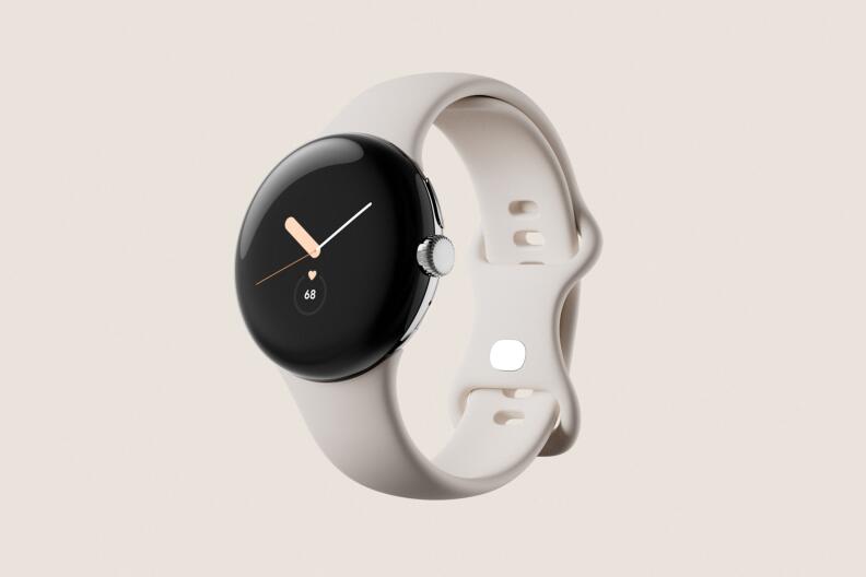 This image courtesy of Google, shows a smart watch as part of the company's Pixel line. Google on May 11, 2022, said it is strapping a smartwatch onto its Pixel hardware line as part of an "ambient computing" vision to make its services available anywhere at any time. The Alphabet owned internet titan used its annual developers conference as a stage to showcase a Pixel line expanding to include a smartwatch and tablet as well as upgraded earbuds and a more affordable version of its flagship smartphone. - RESTRICTED TO EDITORIAL USE - MANDATORY CREDIT "AFP PHOTO / Courtesy of Google" - NO MARKETING NO ADVERTISING CAMPAIGNS - DISTRIBUTED AS A SERVICE TO CLIENTS (Photo by Handout / GOOGLE / AFP) / RESTRICTED TO EDITORIAL USE - MANDATORY CREDIT "AFP PHOTO / Courtesy of Google" - NO MARKETING NO ADVERTISING CAMPAIGNS - DISTRIBUTED AS A SERVICE TO CLIENTS
