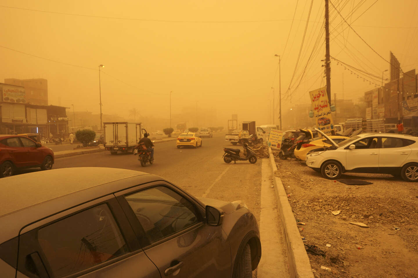 En Irak, la désertification provoque des tempêtes de sable à répétition